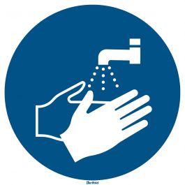 Tarifold Pictogram sign Washing hands mandatory