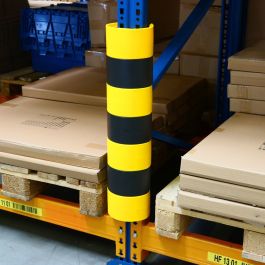 Apărătoare rafturi din plastic pentru suporturi pentru rafturi de 80-100 mm