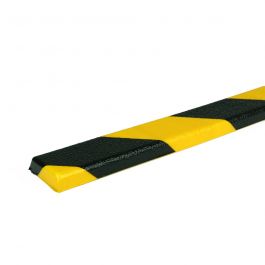 Bară de protecție PRS pentru suprafețe plane, model 44 – galben/negru – 1 metru