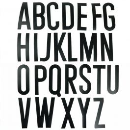 Set de litere autoadezive (alfabetul englez)