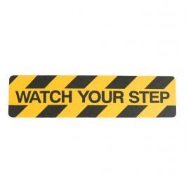 "Watch your step" bandă adezivă antiderapantă