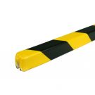 Bară de protecție PRS pentru margini, model 9 – galben/negru – 1 metru