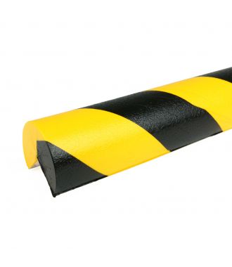 Bară de protecție PRS pentru colțuri, model 4 – galben/negru – 1 metru