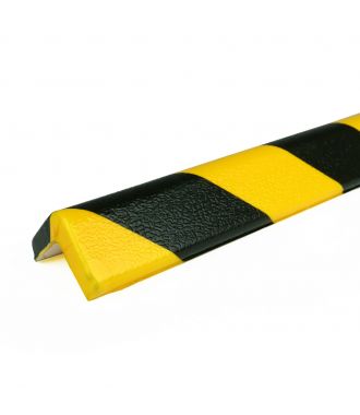 Bară de protecție PRS pentru colțuri, model 7 – galben/negru – 1 metru
