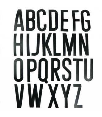 Set de litere autoadezive (alfabetul englez)